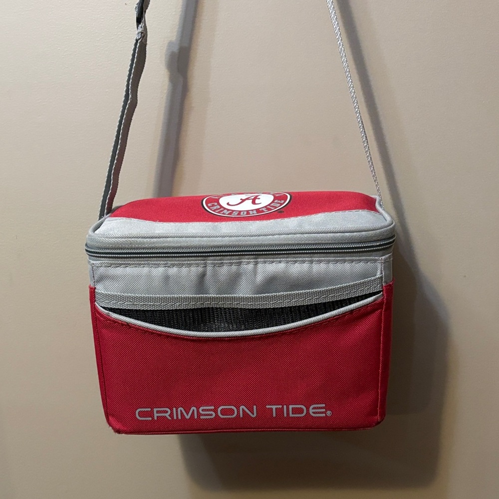 Alabama Crimson Tide Red and Gray Halftime Insulated Packable Bag